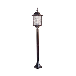 Elstead Lighting Lampe sur pied extérieur Wexford Noir Argent