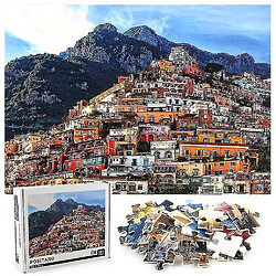 Universal Positano Puzzle de puzzle, 1000 PCS Puzzle de décompression éducative, décoration murale