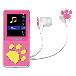 Lenco Lecteur MP3/MP4 avec mémoire de 8 Go Xemio-560PK Rose 