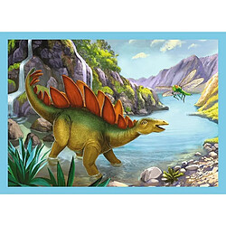 Trefl Puzzle 4in1 Unique dinosaurs