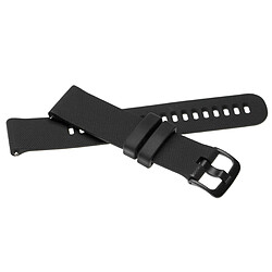 vhbw bracelet compatible avec Garmin Vivomove 3 montre connectée - 12,1 + 9,2 cm silicone noir 