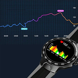 Yonis Montre Connectée 1.28' Tactile IP68 Suivi Santé pas cher