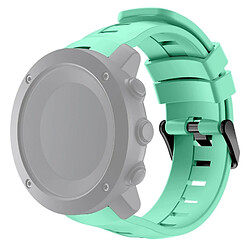 Avis Wewoo Bracelet vert menthe pour les bracelets de montre Silicone verticaux Suunto Ambit3, largeur: 24 mm