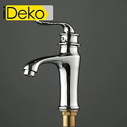 iDeko®Robinet Mitigeur lavabo salle de bain chrom & Flexible Mcide20 