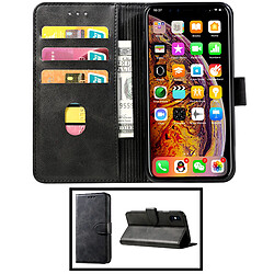 PHONECARE Coque MagneticFlipWallet Avec Rabat pour Samsung Galaxy F34 5G - Noir 