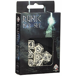 Q-Workshop Runic Blanc & Noir Jeu de dAs (7)