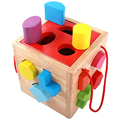 Tri jouet empilable puzzle de blocs de couleur