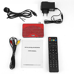 Universal DVB-S2 + IPTV + IKS TV Box Top Advanced Full HD Combo Receiver Home Entertainment