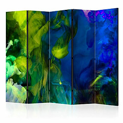 Paris Prix Paravent 5 Volets Colored Flames II 172x225cm