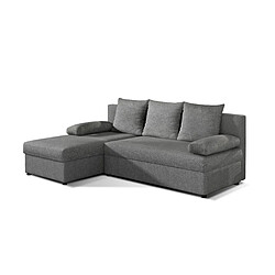 Acheter Bestmobilier Numancia - canapé d'angle réversible 4 places - convertible avec coffre - en tissu