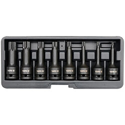 YATO Kit de douilles à impact 8 pcs Noir YT-1069