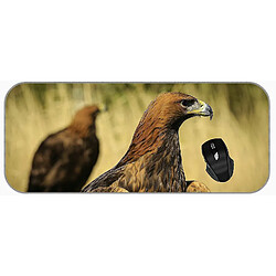 Universal (750x300x3) Tampon de souris de jeu grand xxl Animal Deagle Golden Eagle non gardiens de souris en caoutchouc