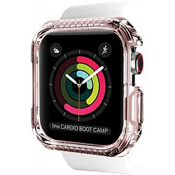 Itskins Coque pour Apple Watch Série 4 44 mm Semi-rigide Spectrum Clear Transparent