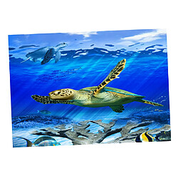 pvc aquarium adhésif fond autocollant poisson réservoir décor tortue l pas cher