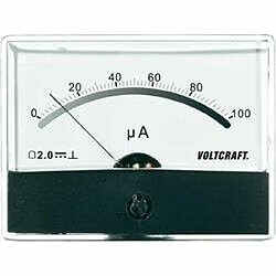 Voltcraft Indicateur de tension du courant coutinu AM-86X65/100µA/DC 100µA VOLCRAFT