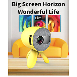 Universal Mini projecteur 3,5 mm audio écran de téléphone mise à jour poche portable mignon lecteur vidéo cadeau pour les enfants