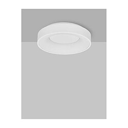 NOVA LUCE Plafonnier RANDO THIN Sable Blanc LED 30 W