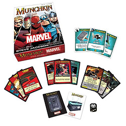 Usaopoly Munchkin jeu de cartes Marvel *ANGLAIS* 