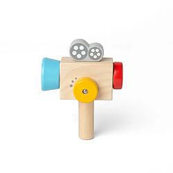 Bigjigs Toys Caméra vidéo en bois pour enfants