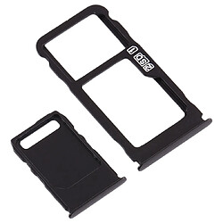 Avis Wewoo Tiroir pour carte SIM Plateau SIM + SIM + Micro SD Nokia 3.1 Plus Noir