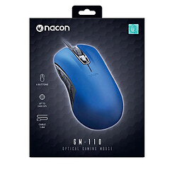 Nacon - Souris Gaming optique NACON GM-110 Bleue 