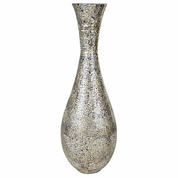 Vase Alexandra House Living Argent Papier Capiz 73 x 73 x 25 cm