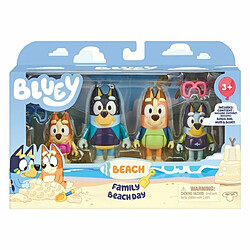 Ludendo Coffret la famille Bluey à la plage 