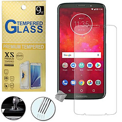 Htdmobiles Film de protection vitre verre trempe transparent pour Motorola Moto Z3 Play