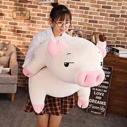 Acheter Universal 50cm mignon doux vers le bas coton cochon peluche poupée peluche rose cochon poupée bébé logiciel oreiller cadeau petite amie | Peluche animal en peluche (blanc)