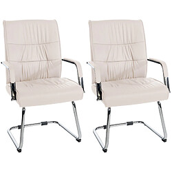 Non Lot de 2 chaises visiteurs Sievert