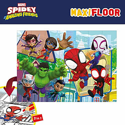 Acheter Puzzle Enfant Spidey Double face 24 Pièces 70 x 1,5 x 50 cm (6 Unités)