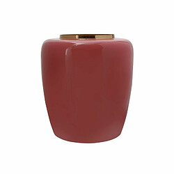 Paris Prix Vase Rond Design Tribuna 36cm Corail & Or