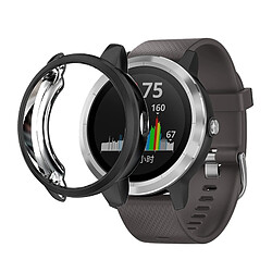 Wewoo Boîtier de montre Pour étui de protection TPU Garmin Vivoactive 3 noir