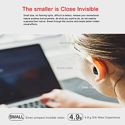 GUPBOO Tiny Invisible Wireless Noise Cancelling Headphones Casque Bluetooth Casque stéréo TWS avec micro