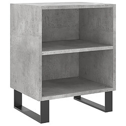 Acheter Maison Chic Lot de 2 Tables de chevet - Tables de Nuit gris béton 40x30x50 cm bois d'ingénierie