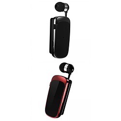 écouteurs bluetooth 4.0 avec micro sport 2x Clip pour écouteurs Bluetooth Sans Fil Rétractable K52