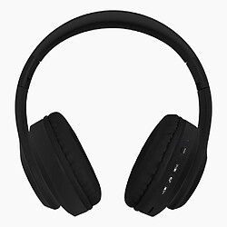 General Casque Bluetooth - Casque à réduction active du bruit / Autonomie de la batterie de 15 heures avec un son de précision / Casque de voyage pliable et casque supra-auriculaire(noir) 