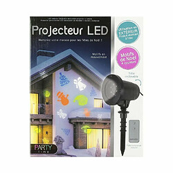 Party Time Projecteur extérieur LED avec télécommande déco de noel.