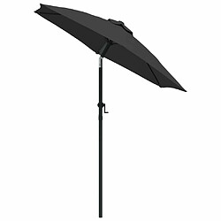 Avis Maison Chic Parasol Jardin | Parasol Anthracite 200x224 cm Aluminium - GKD70165