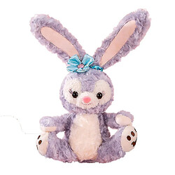 Universal Purple lapin en peluche jouet mignon soft poupée farcie pour les enfants 