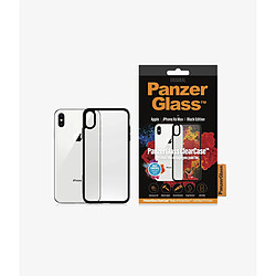 Avis PANZERGLASS - Coque Transparente avec Bord Noir pour iPhone Xs Max