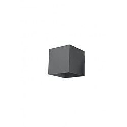 Luminaire Center Applique murale QUAD aluminum anthracite 1 ampoule Matériau : aluminum  Coloris : anthracite   Dimensions en Cm : 12 x 10 x 10  Nombre d'ampoules : 1  Type d'ampoule : G9  Puissance en Watts (W) : 40  Ampoules