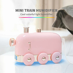 Universal Humidificateur à ultrasons 300ml Vintage Mini Train USB Diffuseur d'air aromatique Huiles essentielles Brouilleur Fabricant Atomisateur Lumière LED de couleur | pas cher