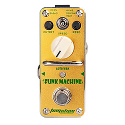 AROMA AFK-3 Pédale d’effet guitare électrique Wah Auto Wah Machine True Bypass