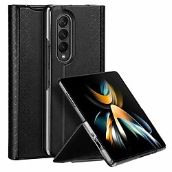 Riffi Étui livre magnétique série Dux Ducis Bril pour Samsung Galaxy Fold 4 F936B Noir 