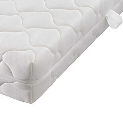 Avis vidaXL Matelas avec housse lavable 200 x 140 x 17 cm