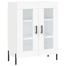 Maison Chic Buffet,Meuble de Rangement,commode pour salon,Cuisine blanc 69,5x34x90 cm bois d'ingénierie -MN61249