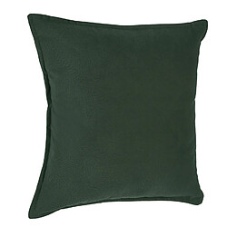 Atmosphera, Createur D'Interieur Coussin desigh Lilou - Vert sapin - 45 x 45 cm