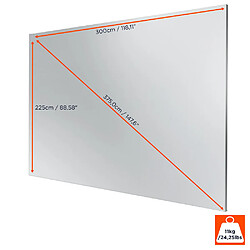 Cadre mural celexon Expert PureWhite 300 x 225 cm