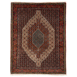 Vidal Tapis de laine 162x128 multicolore Birdjend